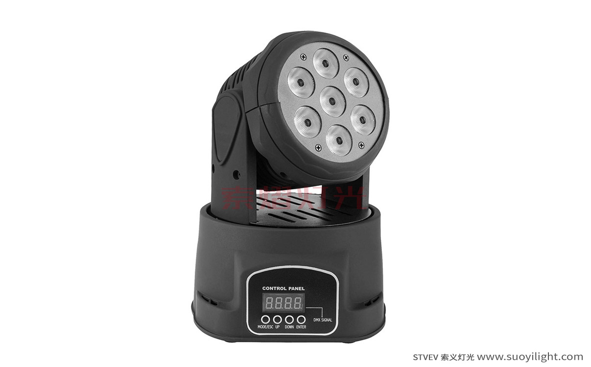 7顆10W LED迷你搖頭燈